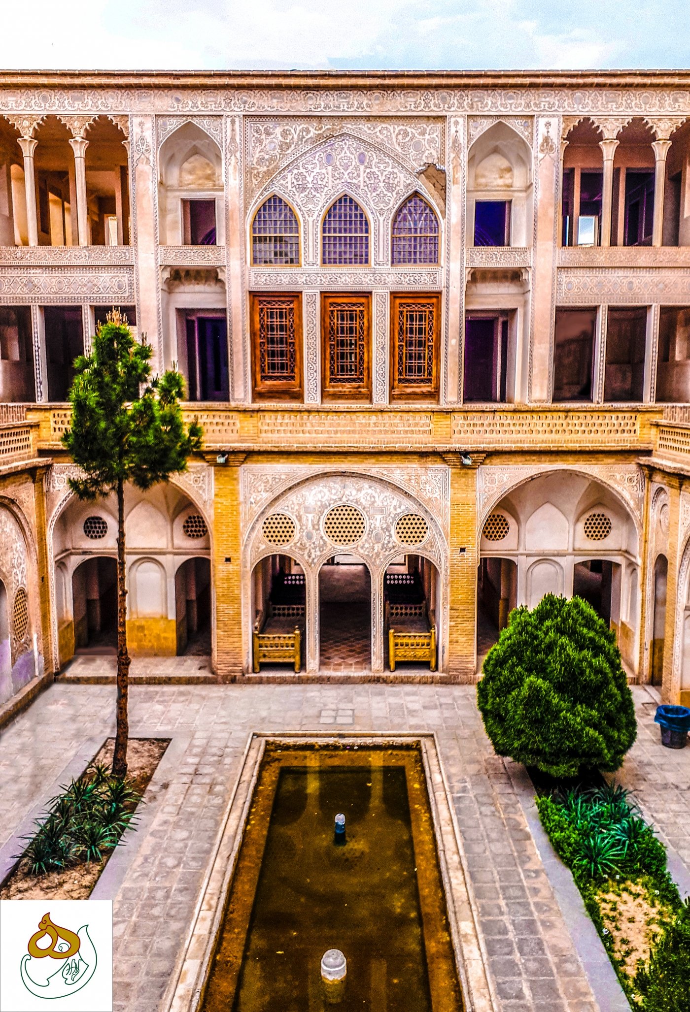 کاشان ـ ۲۱ - عمارت عباسیان